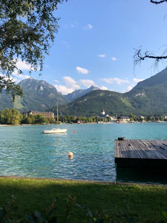Wolfgangsee Ferienappartement „Bergliebe“ Strobl Exterior photo